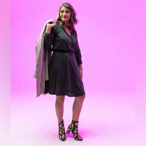 NWT Super comfy black dress